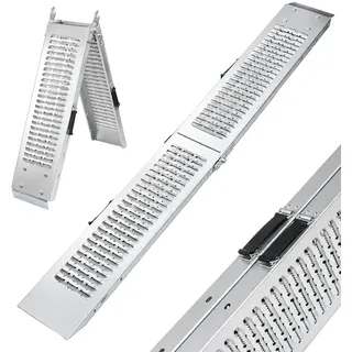Trutzholm Auffahrrampe 189 cm 200 lg klappbar Stahl geriffelt silber 1 St.