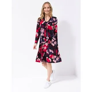 KIM & CO. Kleid, Langarm Brazil Knit Jersey Schleifen-Detail Knieumspielend