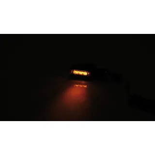 Highsider LED Blinker FLIGHT, getöntes Glas,