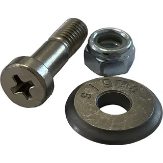 Sigma Ersatzrädchen KLICK-KLOCK / Ø 15 mm aus Stahl inkl. Achse (Art. 014C) | 