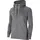 Park 20 Fleece Kapuzenjacke Damen charcoal heathr/white/white XS
