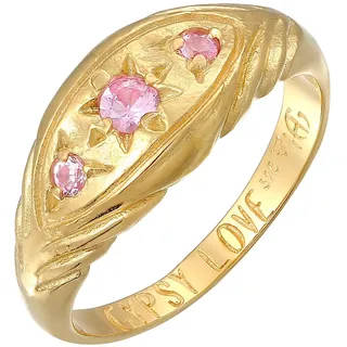 haze & glory Haze&Glory Ring gold & Pink 56