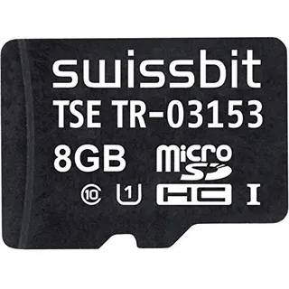 Swissbit TSE, microSD-Karte, 8 GB