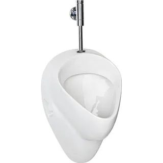 Evenes Urinal EBO Komplett-Set Zulauf von oben, BxHxT: 345x560x380 mm, Keramik, weiß