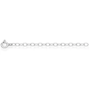 Elli Gliederkette "Verlängerung Gliederkette Basic 925 Silber", silber, Halsketten, Damen, 50mm, ohne Stein, Silber 925 (Sterlingsilber), L: 5, Gliederkette