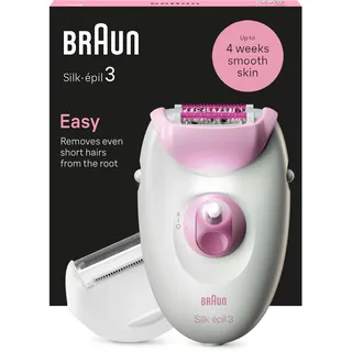 Braun Silk-épil 3 3-031 Rosa/Weiß