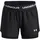 2in1 Trainingsshorts Mädchen Schwarz XL