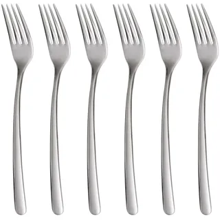 Gräwe Tafelgabeln 6 Stück, Edelstahl, Serie SYLT