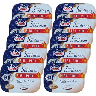 Appel Sardinenfilets Piri-Piri 10x105g