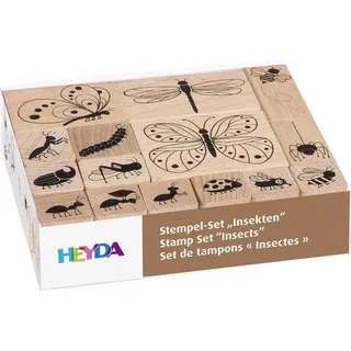 Heyda Motivstempel-Set Insekten,