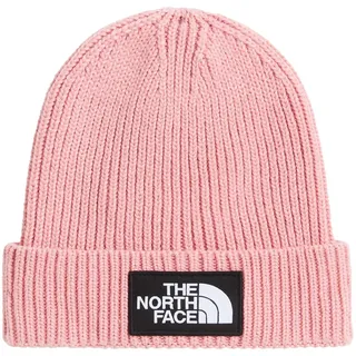 The North Face TNF Logo Box Cuffed Beanie Primrose