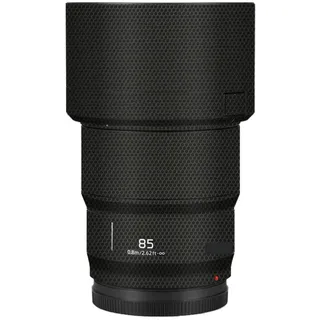 Anti-Kratz-Kamera-Aufkleber für Panasonic Lumix S 85 mm F1.8 S (85 mm, 1,8 Zoll), Matrix-Schwarz