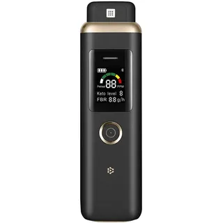 Remingtape Professionelles Ketose-Atemanalysegerät Ketose-Atemmessgerät Zur Verfolgung Ihrer Ketone Schwarz