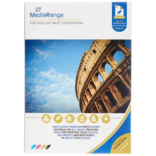 MediaRange Fotopapier A4 135g, 100 Blatt