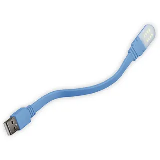 Hama Notebook-Licht 'Schwanenhals' LED 8er Minimalistisch Blau