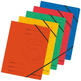 Herlitz Eckspanner DIN A4 mehrfarbig 5 St.