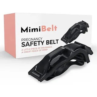 Mimibelt Sicherheitsgurt Schwangere für alle Autositze Geeignet, Schutz für Schwangere und ihre ungeborenen Babys, Verbesserung des Komforts von Sicherheitsgurten (Schwarz)