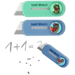 DEPESCHE Dino World Cutter Radierer sortiert
