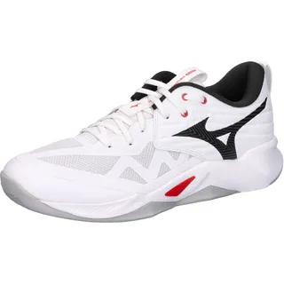Mizuno Wave Momentum Pro Volleyballschuhe, schwarz, Größe 42 - white/black/fiery red - 42