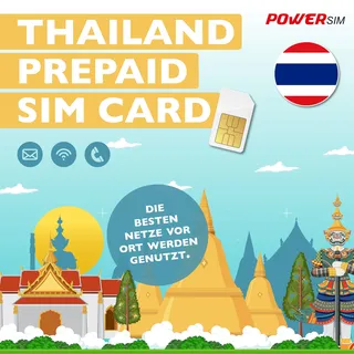 AIS oder DTAC SIM Karte Thailand Simkarte 50GB Daten