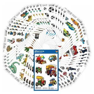 Avery Zweckform Aufkleber-Set 59991 für Jungen, 475 Etiketten