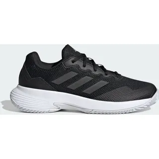 Adidas Gamecourt 2.0 Tennisschuh Core Black / Core Black / Silver Metallic 38