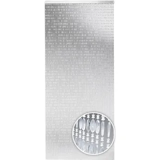 Kobolo Türvorhang Diamonds Weiß 90 x 200 cm