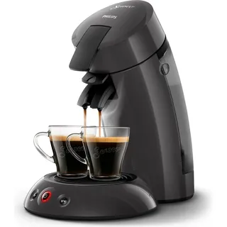 HD6553/59 grau + 100 Kaffeepads