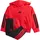 Unisex Baby ESSENTIALS HOODED JOGGER Ruby/Black/Black 9-12 Months