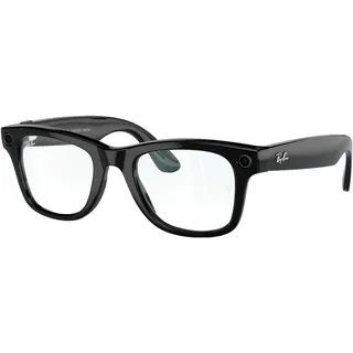 Ray-Ban Meta Wayfarer RW4006 50 mm Shiny Black / Clear