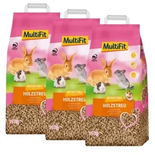 MultiFit Natur-Holzstreu 3x11 kg