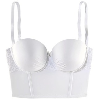 LASCANA Corsage Damen weiß Gr.75 Cup AA