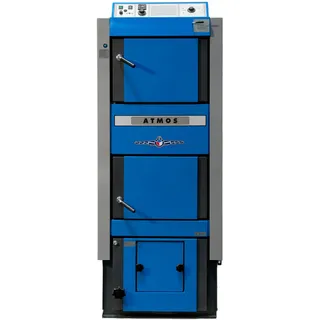 Atmos Kombikessel Holz/Pellet DC25GSP, mit Pelletbrenner A25GSP und Förderschnecke