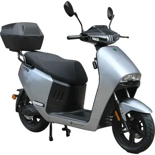 Greenstreet Elektroroller HYPE 3000 W 85 km/h silber inkl. Topcase - Silber