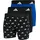 Schwarz Weiß Blau XXL