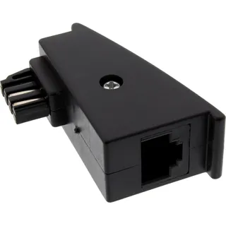 InLine InLine® TAE-F Adapter, TAE-F Stecker auf RJ45 Buchse, 8P2C für Fritzbox