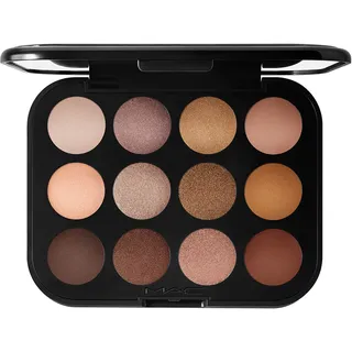 MAC Cosmetics Connect In Colour Eye Shadow Palette 12 shades Lidschattenpalette Farbton Unfiltered Nudes 12,2 g