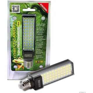 Exo Terra Waldkronen-led 6500k Tropisches Licht 8W, E27, 6500 K, 1 Stück (1er Pack)