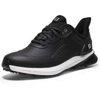 Footjoy Herren Pro SlGolf Schuh, Schwarz, Weiß, Grau, 9 UK Wide
