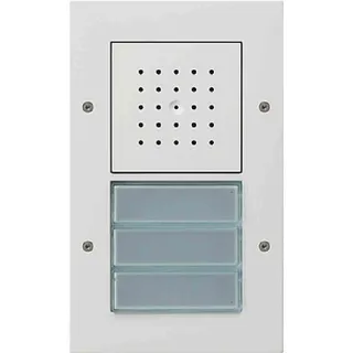 Gira Türstation AP 3fach 126766 weiß