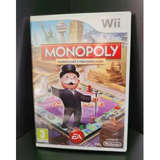 Monopoly Wii Neu Und Versiegelt Original UK Veröffentlichung