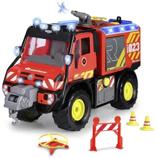 DICKIE Toys Einsatzfahrzeug Modell Mercedes Benz Unimog U530 Fire Rescue