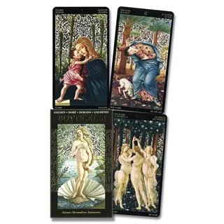 Llewellyn Golden Botticelli Tarot/ Tarot Dorado de Botticelli