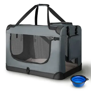 Hundetransportbox Lassie - Dunkelgrau