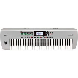 KORG I3 Keyboard Arranger - 61 Notes, Grey Matt Silber