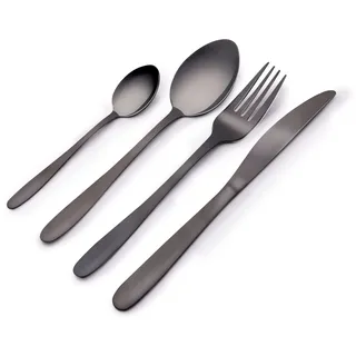 Alpina Besteckset 16-teilig Schwarz