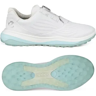 ECCO Golf LT1 BOA WP Golfschuh, hellgrau/helltürkis