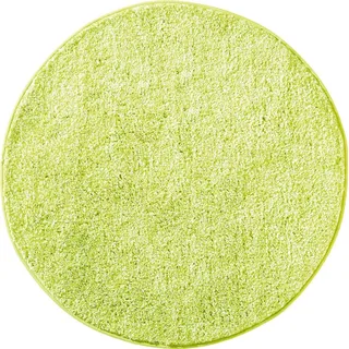 REDBEST Badematte Frisco apfelgrün-hellgrün Größe rund: 90 cm Ø