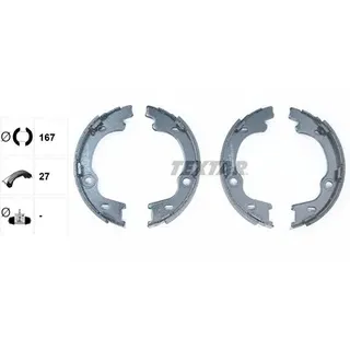Textar Bremsbackensatz, Feststellbremse 91068100