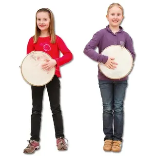 Tamburin, Ø 20 cm + Schlägel